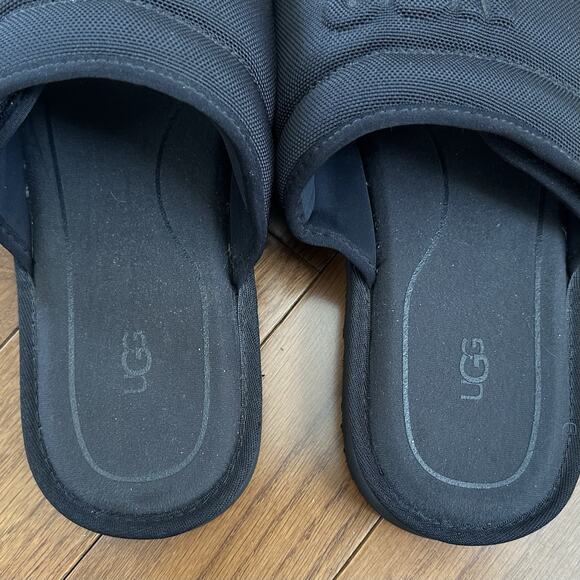 UGG Maxi Graphic Slide Womens Size 11 Black - Picture 4 of 6